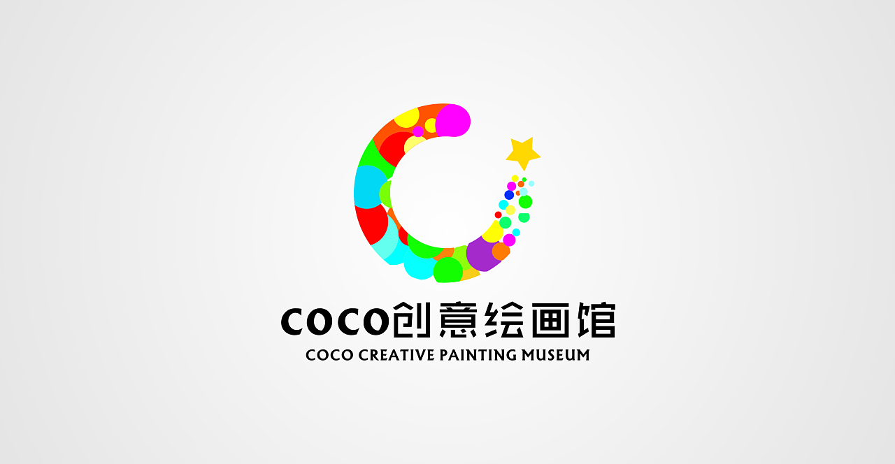 Coco创意绘画馆品牌设计 幽兰秧秧主题美学诠释